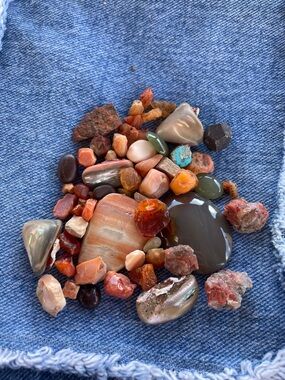 Bag of Miscellaneous Rocks, Shells, Stones, etc| For Crafting & Jewelry Making